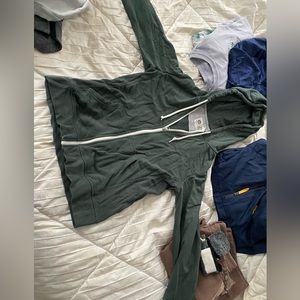 Plan green champion zip up